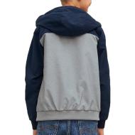 Jack &amp; Jones Boy's Marine/Grey Blocking Jacket Ansicht 2