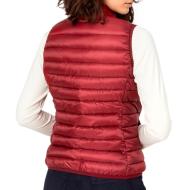 Women's red TBS Naelisan sleeveless jacket Photo of the Espace des Marques %store% store - view of %key%
