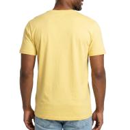 Camiseta amarilla para hombre Calvin Klein Jeans Classics ver 2