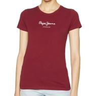 Camiseta roja de mujer Pepe jeans New Virginia