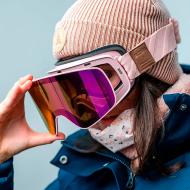 Gafas de esquí rosas para mujer Cairn Magnitude Clx3z ver 3
