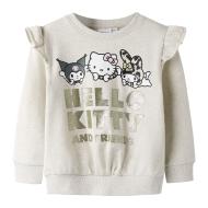 Girl's beige sweatshirt Name it Fask affordable
