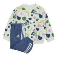 Girl's Adidas Fruit Trainingsanzug Blau/Weiß günstig