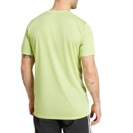 Camiseta verde para hombre Adidas Run It ver 2