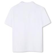Polo blanco/negro para niño de Hugo Boss J52730 ver 2