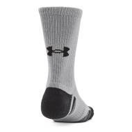 Under Armour Performance Tech 3 Paar Socken Weiß/Grau/Schwarz für Männer Ansicht 2