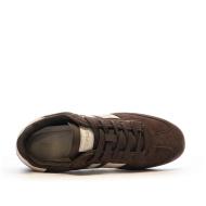 Teddy Smith White Suede Brown Men's Sneakers Photo of the Espace des Marques %store% store - view of %key%