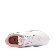 Weiße Puma Carina 3.0 Sneaker für Mädchen Ansicht 4