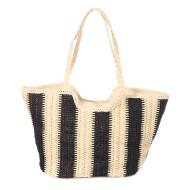 Bolso de playa para mujer Natural/Negro Gérard Pasquier ver 2