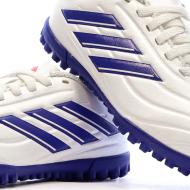 Chaussures de Futsal Blanches/Bleu Garçon Adidas Copa Pure 2 vue 7