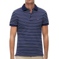 Polo Marine/Blanche Homme Tommy Hilfiger 1985