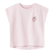 T-Shirt Rose Fille Name it Capsl pas cher