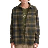 Camisa de abrigo caqui/verde estampada para hombre O'Neill Superfleece barato