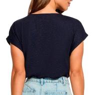 Camiseta azul marino para mujer Morgan DIANA ver 2