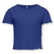 Only Nella Camiseta azul eléctrico de niña