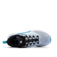 Chaussures de Trail Bleues Femme Salomon Sense Ride 5 vue 4