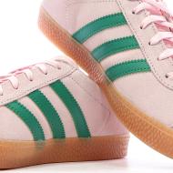 Baskets Rose/Vert Adidas Gazelle vue 7