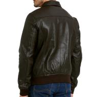 Men's Brown Leather Jacket Schott Mens Leather Pilot Photo of the Espace des Marques %store% store - view of %key%