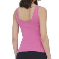 Tops Rose JDY Jdynanna S/l Scallop Edge Top [69fb578c120c1] [69fb578c120c1 Photo of the Espace des Marques %store% store - view of %key%