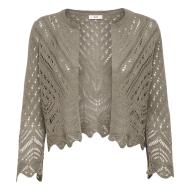 Chaqueta marrón para mujer JDY Sun 3/4 Cropped ver 2