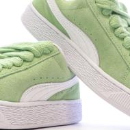 Baskets Vert/Blanc Femme Puma Suede XL vue 7