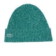 Bonnet Vert Mixte Lacoste Rib pas cher