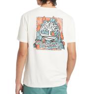 Timberland Sleeve Men's White T-Shirt Photo of the Espace des Marques %store% store - view of %key%