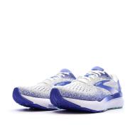 Brooks Ghost 16 Women’s White/Blue Running Shoes Photo of the Espace des Marques %store% store - view of %key%