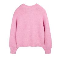 Pull Rose Femme Teddy Smith Keith vue 2