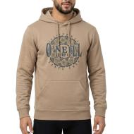 Sweat À Capuche Taupe Homme O'Neill Graphic