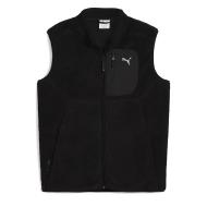 Puma Men's Black Sherpa Jacket Pumatech