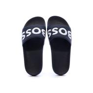 Claquettes Bleu Marine Homme BOSS Aryeh vue 3
