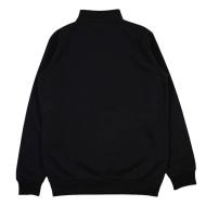 Ellesse Herren-Sweatshirt mit 1/4-Reißverschluss, schwarz, SOP23615A Ansicht 2