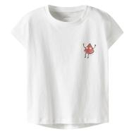 T-Shirt Blanc Fille Name it Capsl