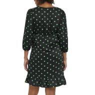 Robe Noir/Vert Femme Vero Moda Marternity Messi vue 2