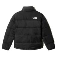 Schwarze Daunenjacke Mann The North Face Hmlyns Ansicht 2