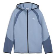 Sweatshirt mit Reißverschluss Blau Männlich Puma Evostripe günstig