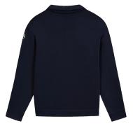 Sudadera con cremallera de 1/4 azul marino para mujer TBS Craie ver 2