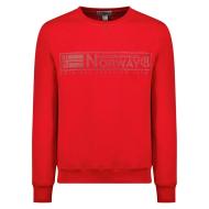Geographical Norway Gantoine Sudadera roja para hombre
