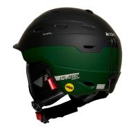 Cairn Xplorer Rescue Skihelm für Herren, schwarz/grün Ansicht 2