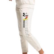 Pantalones de chándal beige para mujer «Disney Mouse Hello» ver 2
