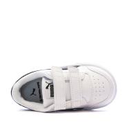Weiß/Schwarze Puma Shuffle Sneaker für Jungen Ansicht 4
