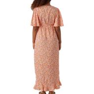 Orange/White Women's Dress Vero Moda Maternity Henna Photo of the Espace des Marques %store% store - view of %key%