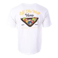 Camiseta hombre blanca Vans Snooker ver 2