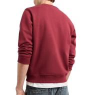 Sudadera burdeos para hombre Pepe Jeans Jefferson ver 2