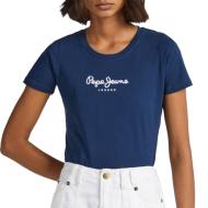 Camiseta azul marino para mujer de Pepe Jeans, modelo New Virginia