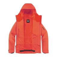 Abrigo naranja para mujer Salomon Highland ver 3