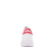 Zapatillas blancas/rosa para niña Adidas Advantage ver 3