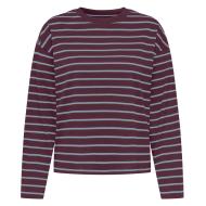 Langärmliges T-Shirt Braun/Blau für Damen von Only Happy günstig