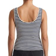 Women's navy/white stripe tank top JDY Fransiska Photo of the Espace des Marques %store% store - view of %key%